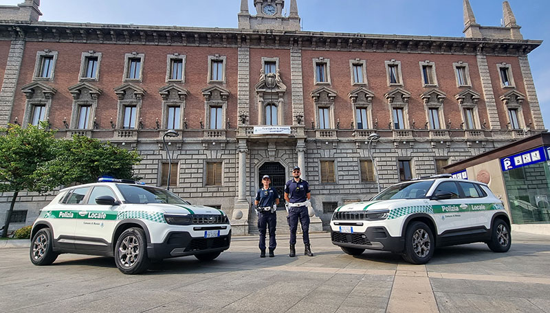 Due nuovi veicoli a emissioni zero per la Polizia Locale