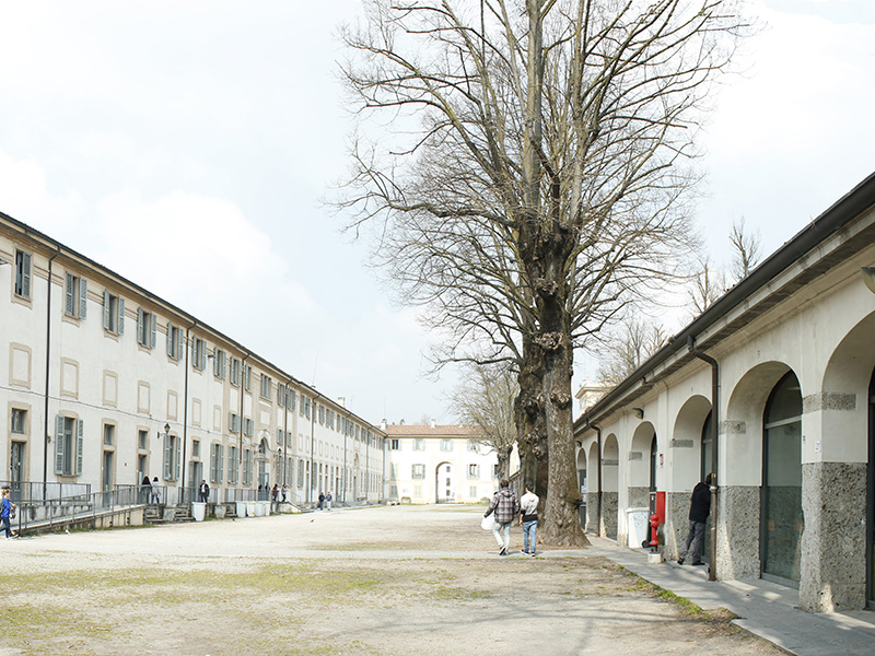 Cortile Liceo Artistico Nanni Valentini